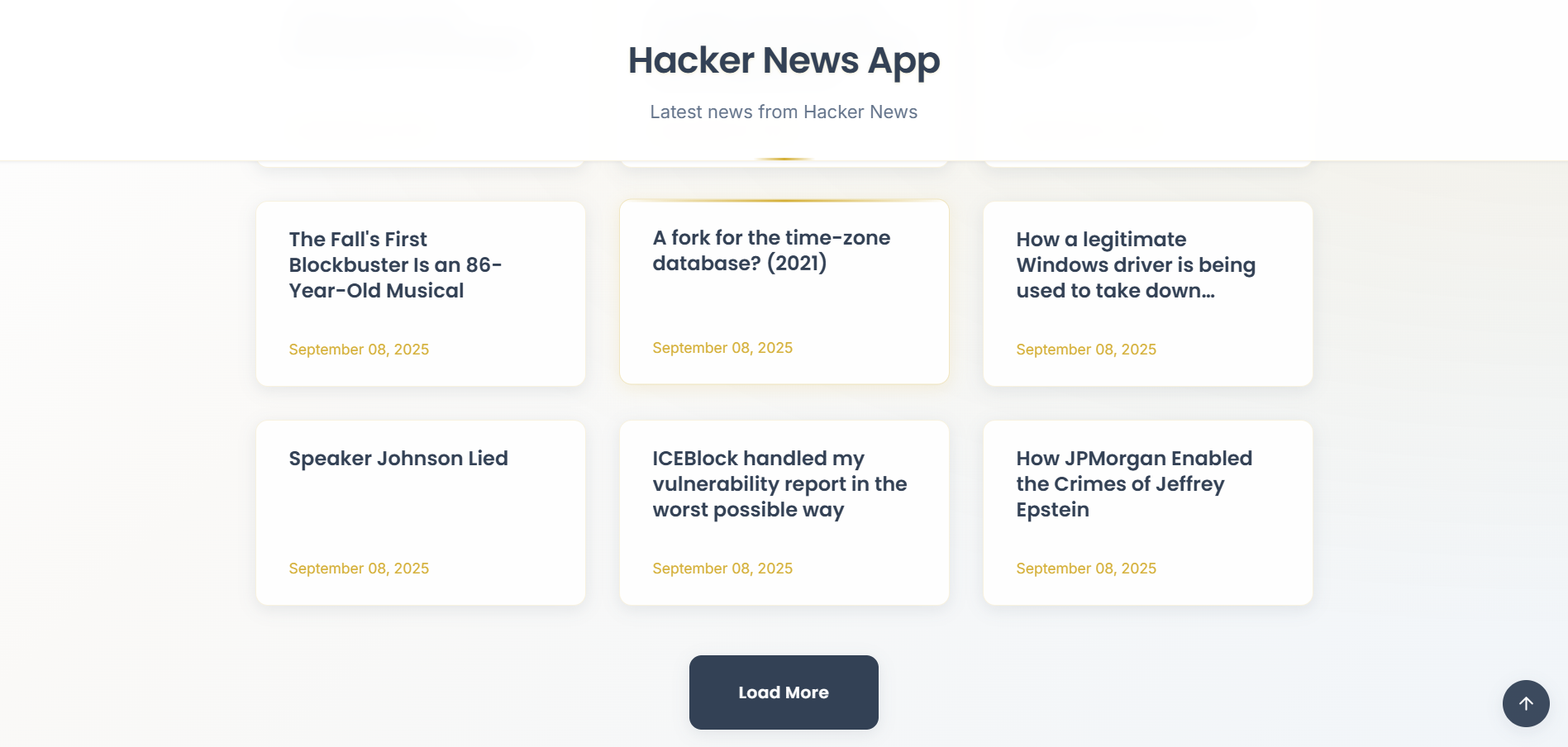 Hacker News JS Advanced