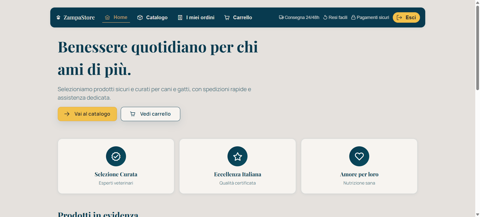 Anteprima ZampaStore